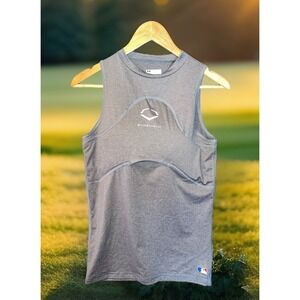 Evoshield Baseball Tank Men Small Gray Chest Guard‎